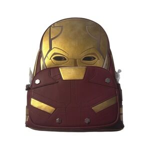 Loungefly Daredevil Backpack Marvel She-Hulk Cosplay Mini Maroon Gold Disney
